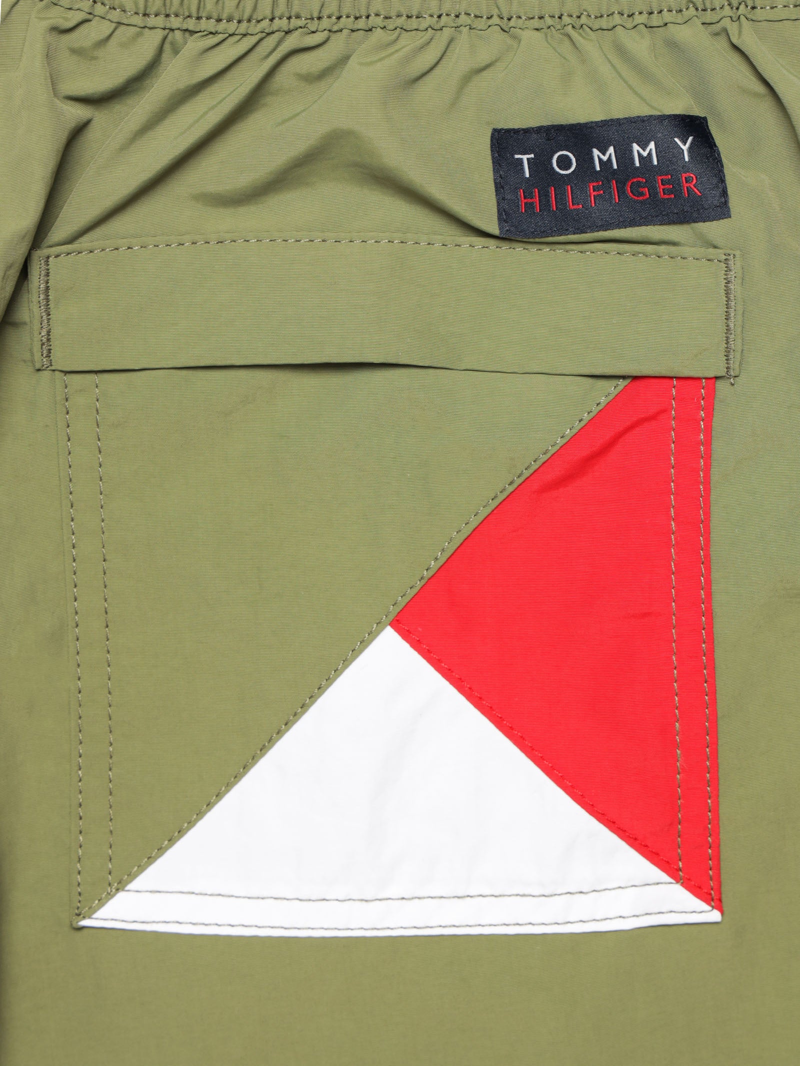 Flag Leg Swim Shorts