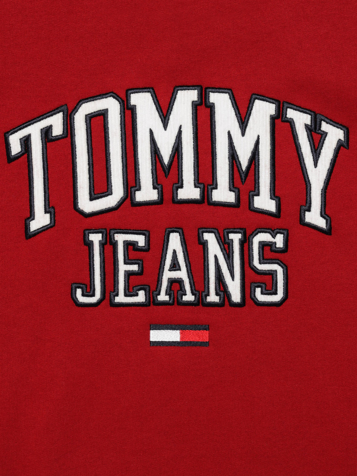 Tommy Hilfiger Collegiate Crew Jumper | Wine