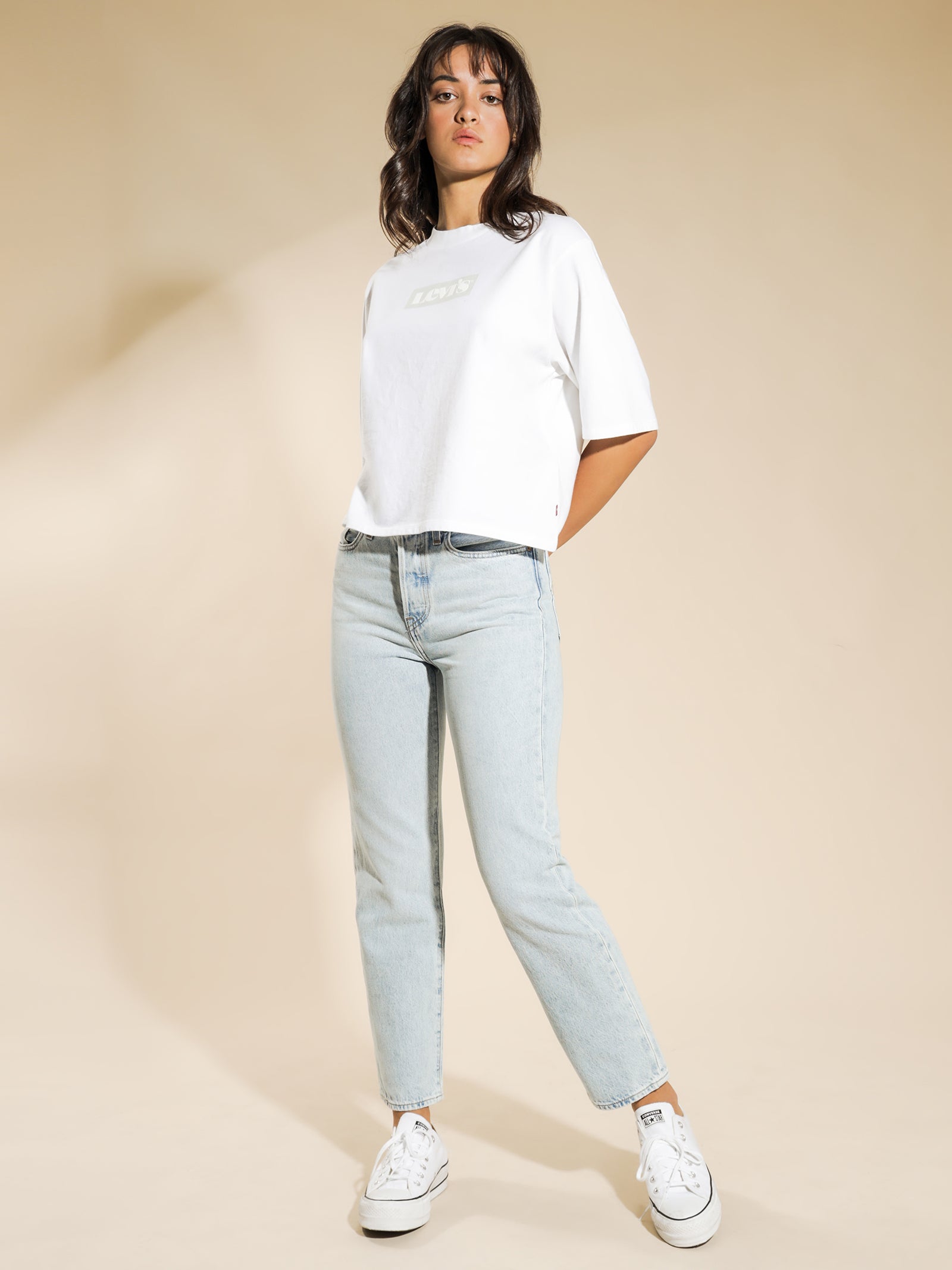 Wedgie Fit Straight Jeans