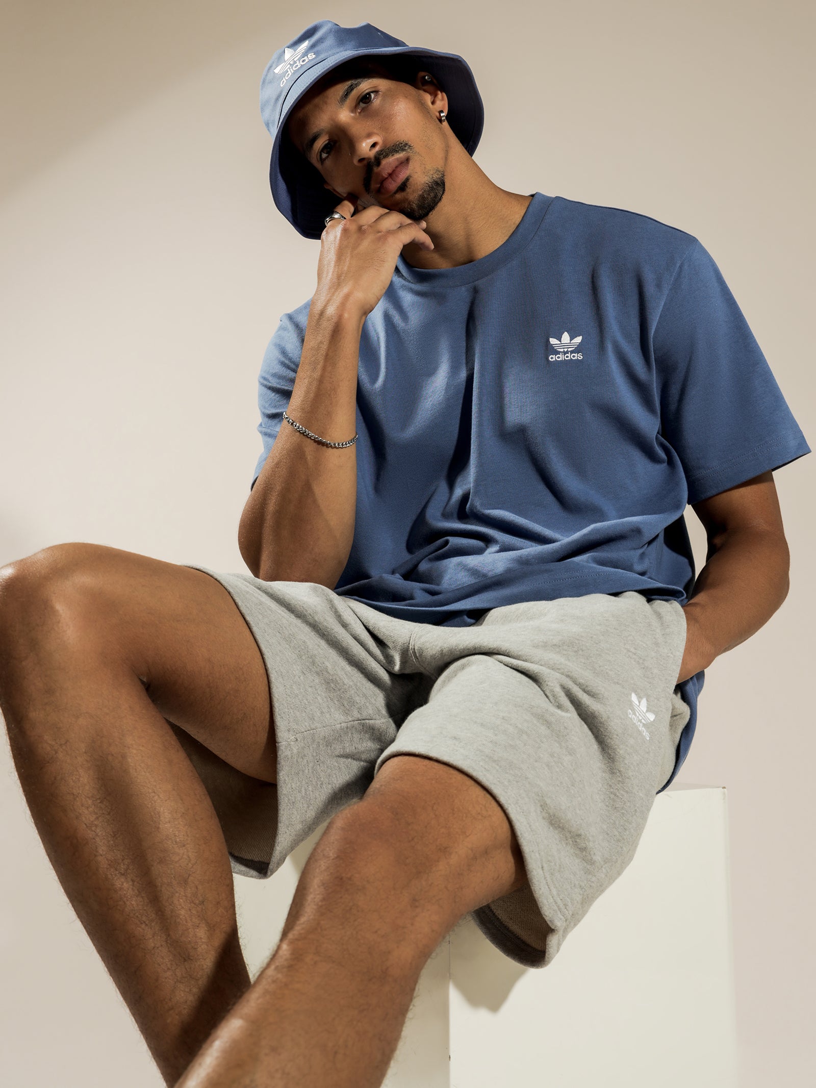 Adidas Essentials Shorts Grey Glue Store