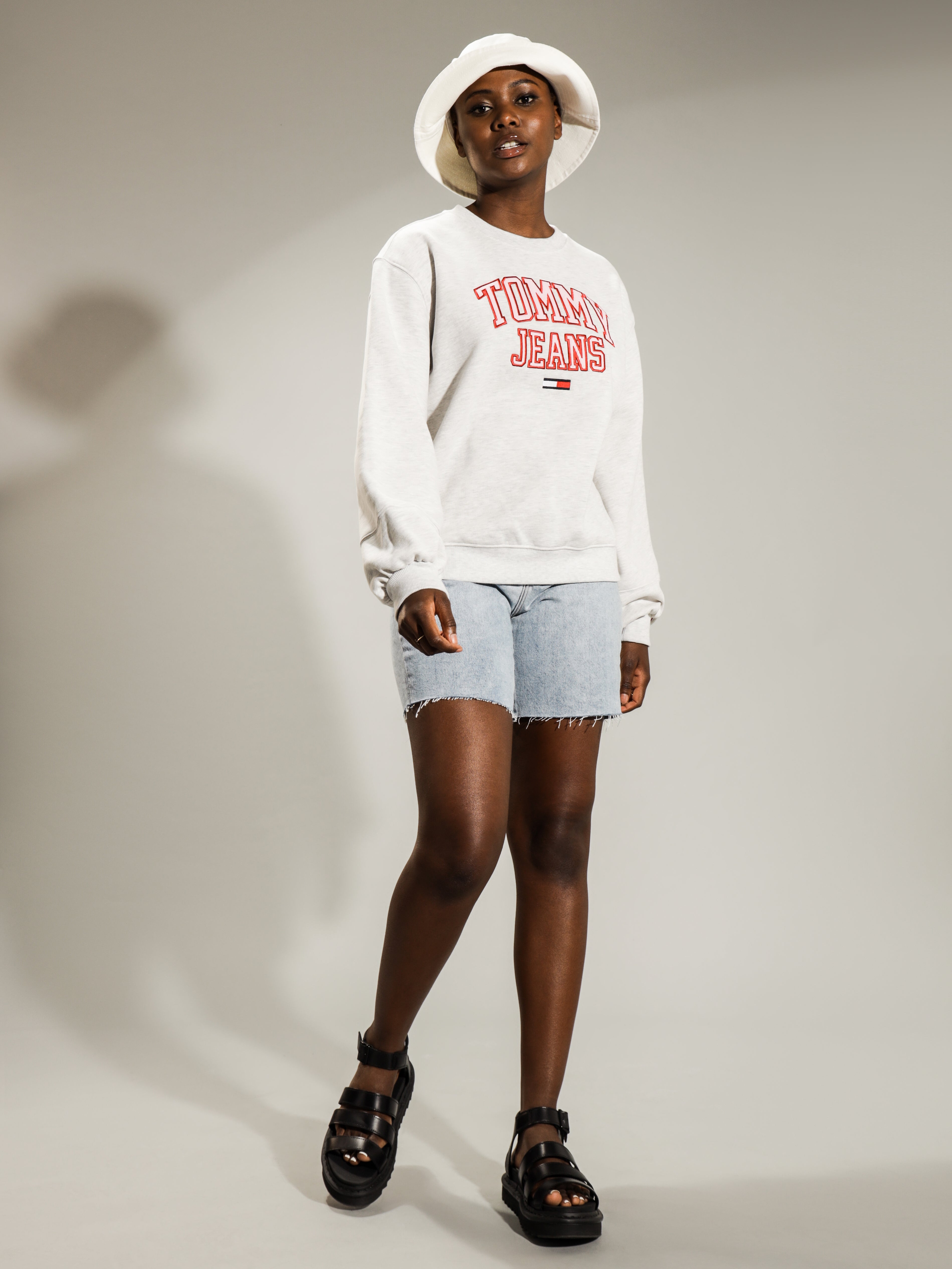 Collegiate Logo Crew Jumper