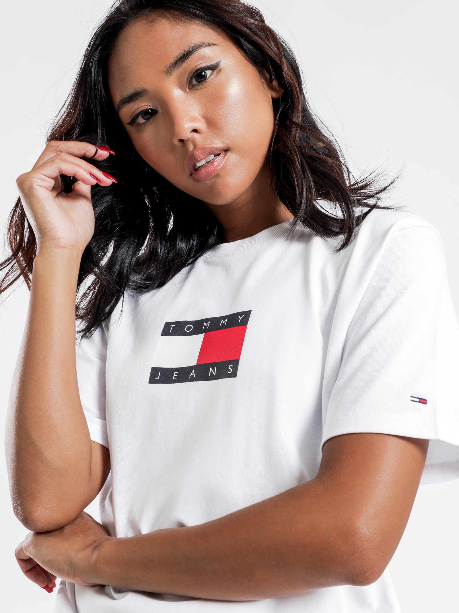Tommy Flag Short Sleeve T-Shirt