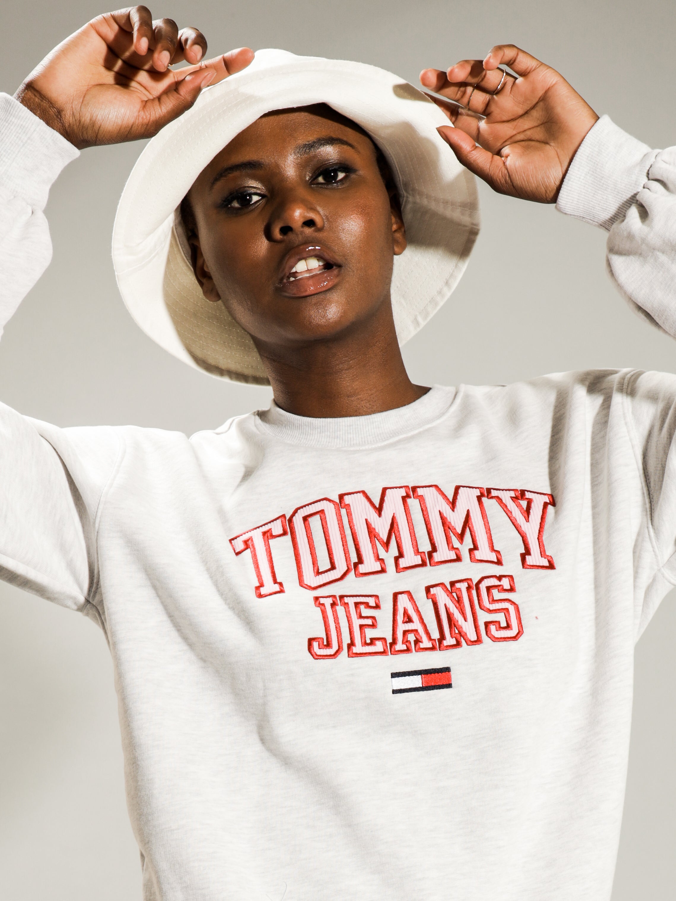 Collegiate Logo Crew Jumper