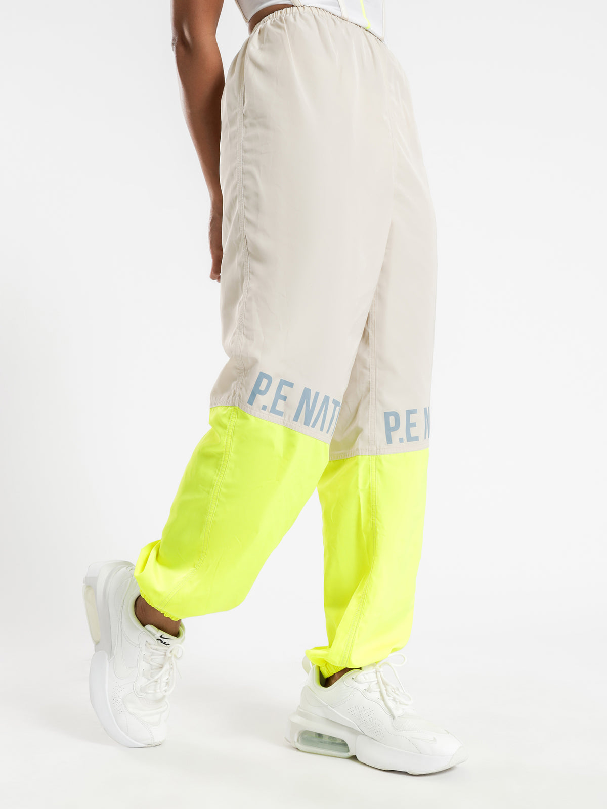 First Position Track Pants in Pearled Ivory