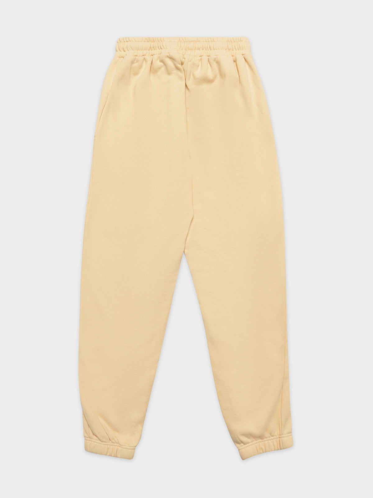 Pigment Recycled Trackpants in Butter
