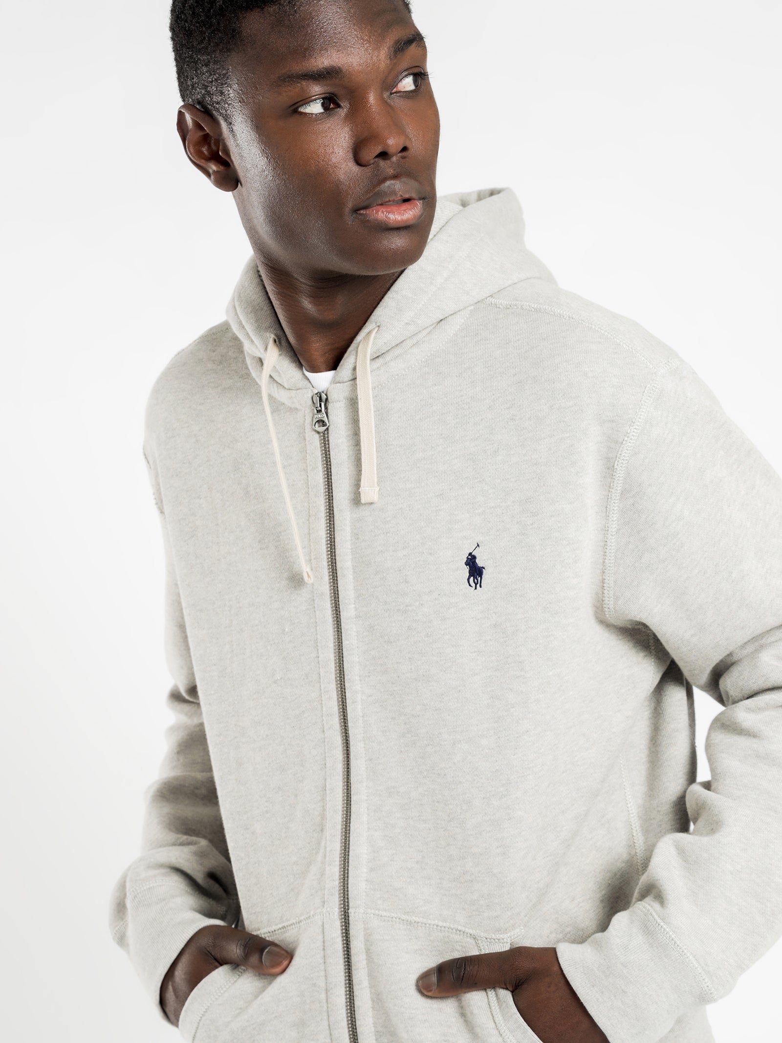 Classic Full Zip Hooded Fleece Jacket