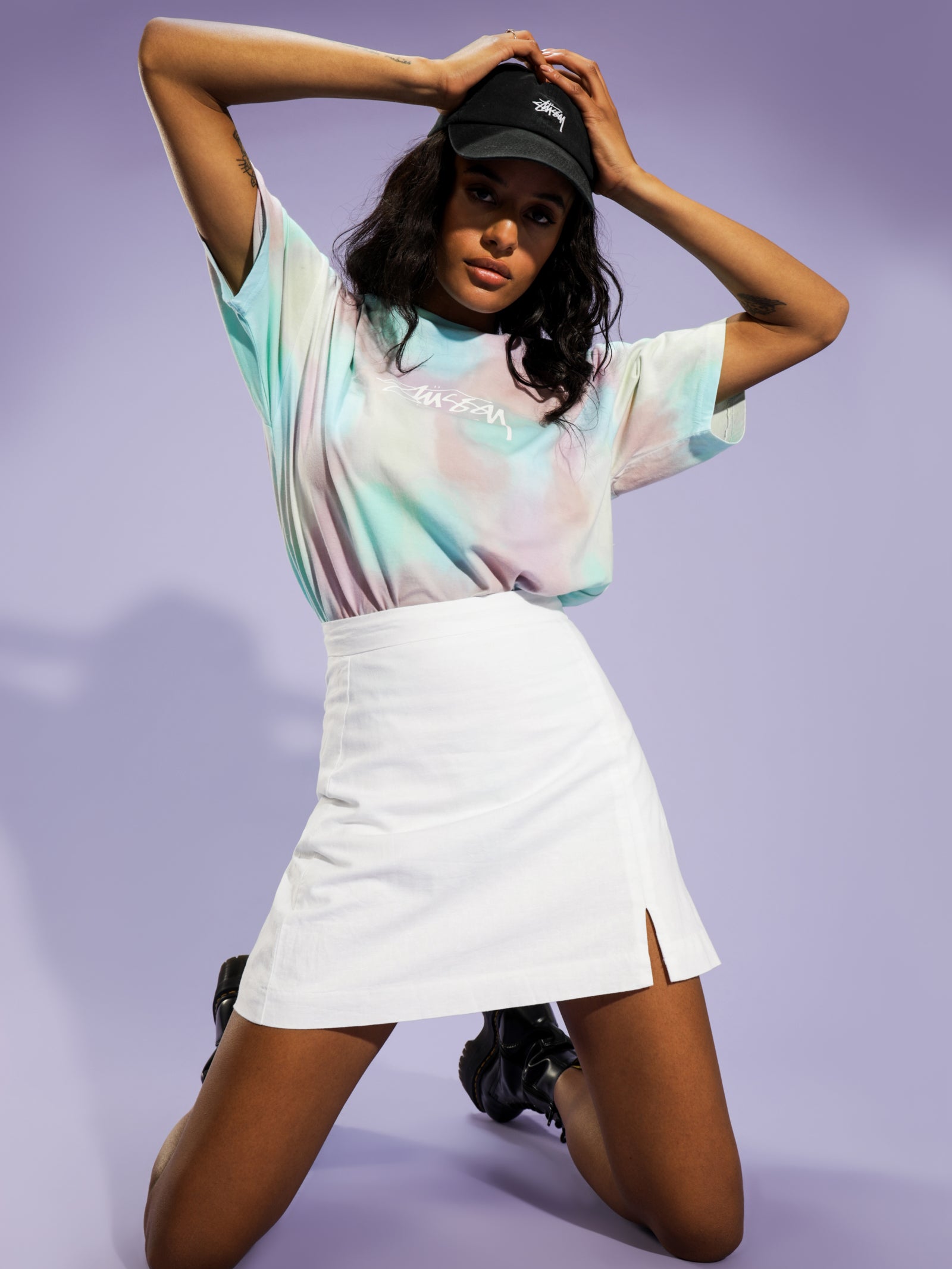 Designs Tie Dye Relaxed T-Shirt