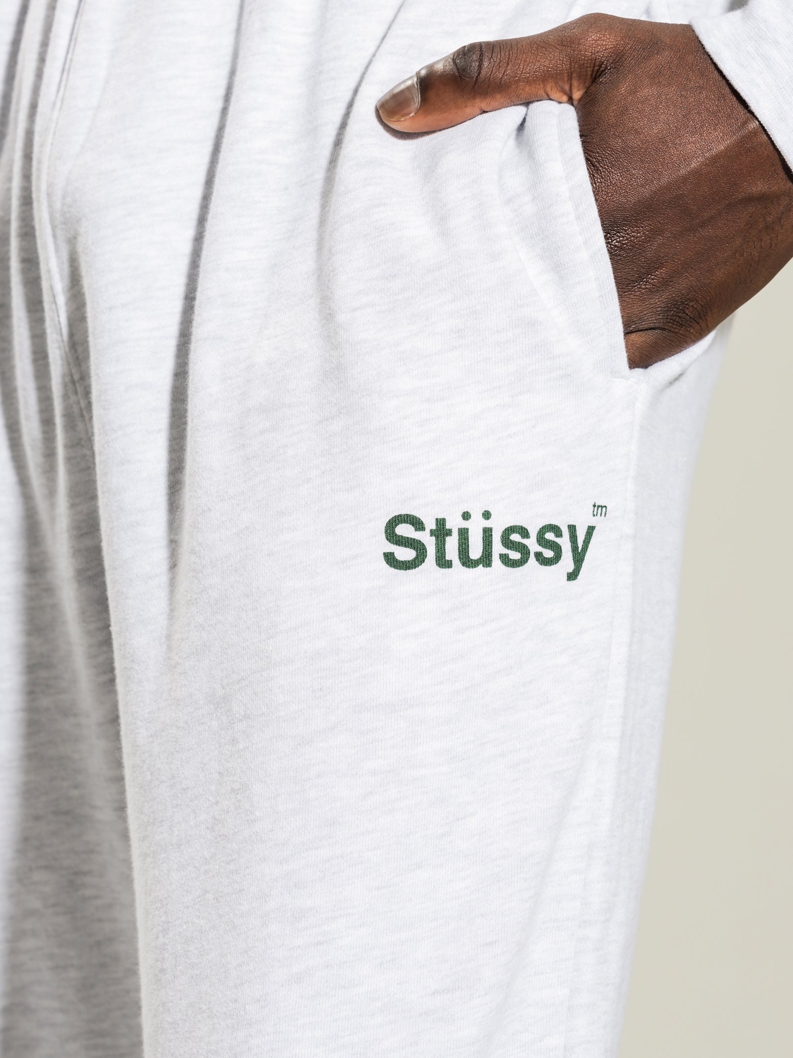 Text Fleece Trackpants