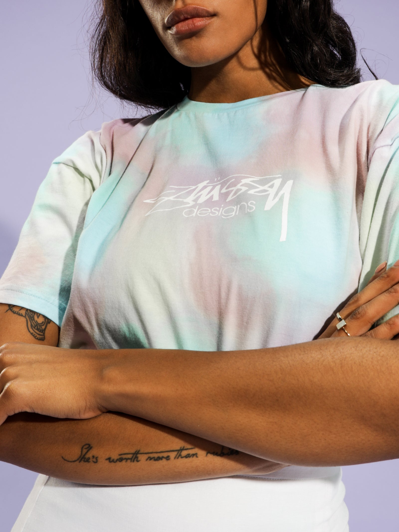 Designs Tie Dye Relaxed T-Shirt