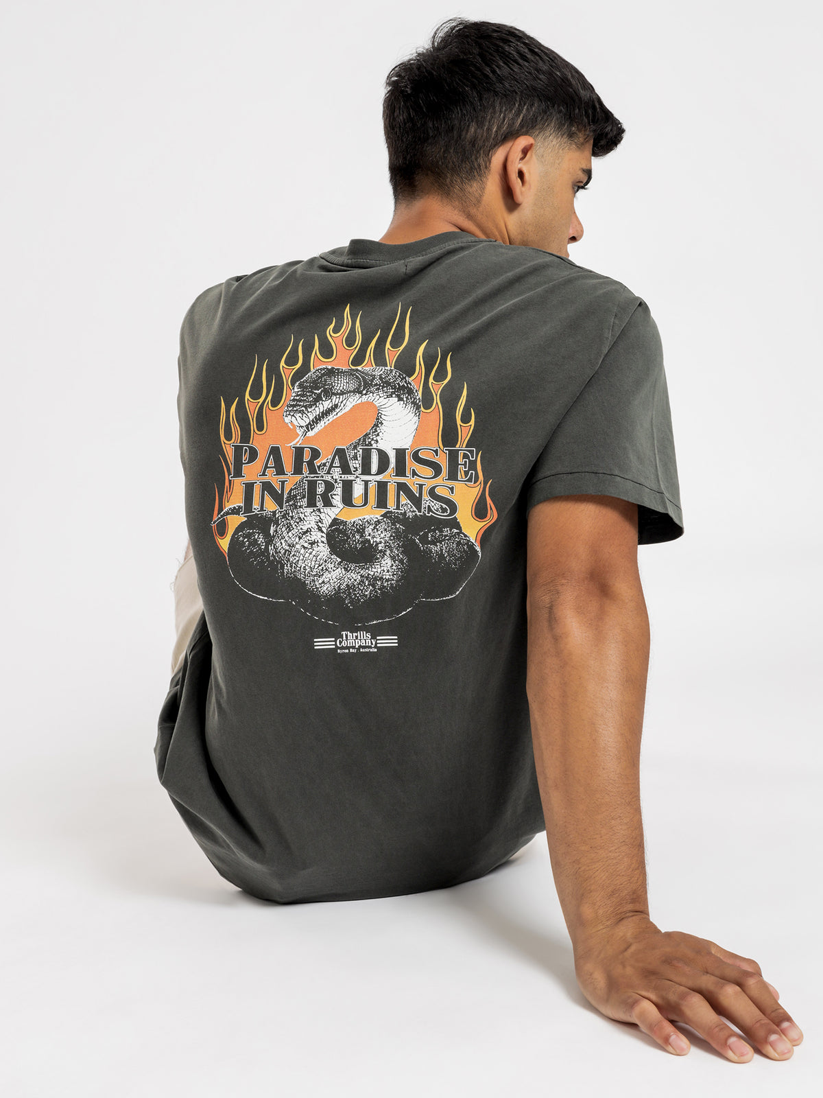 Power In Paradise T-Shirt in Black