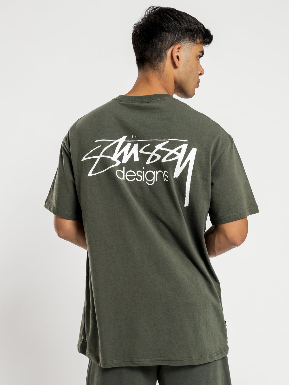 Designs T-Shirt in Flight Green