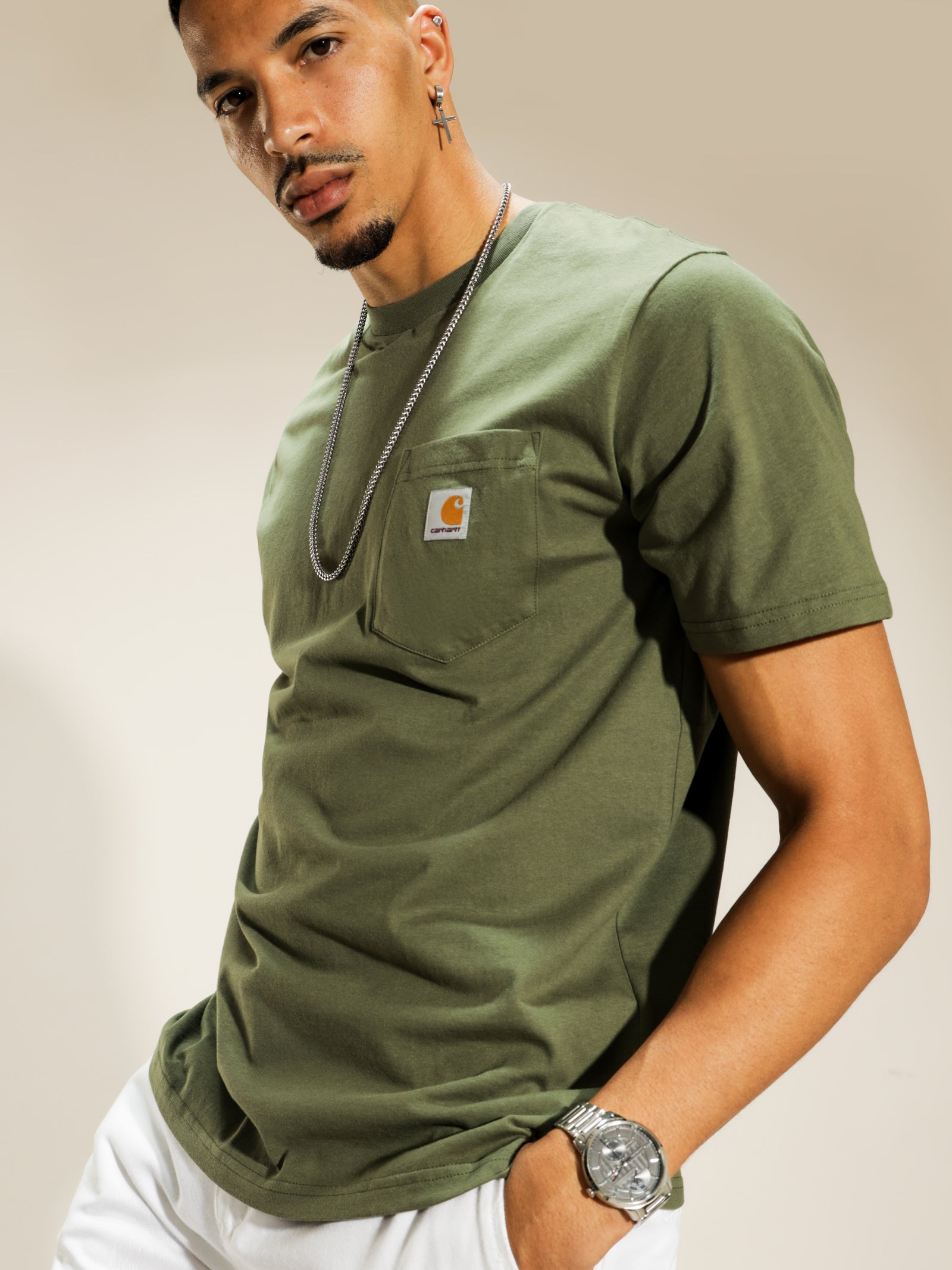 Short Sleeve T-Shirt in Dollar Green