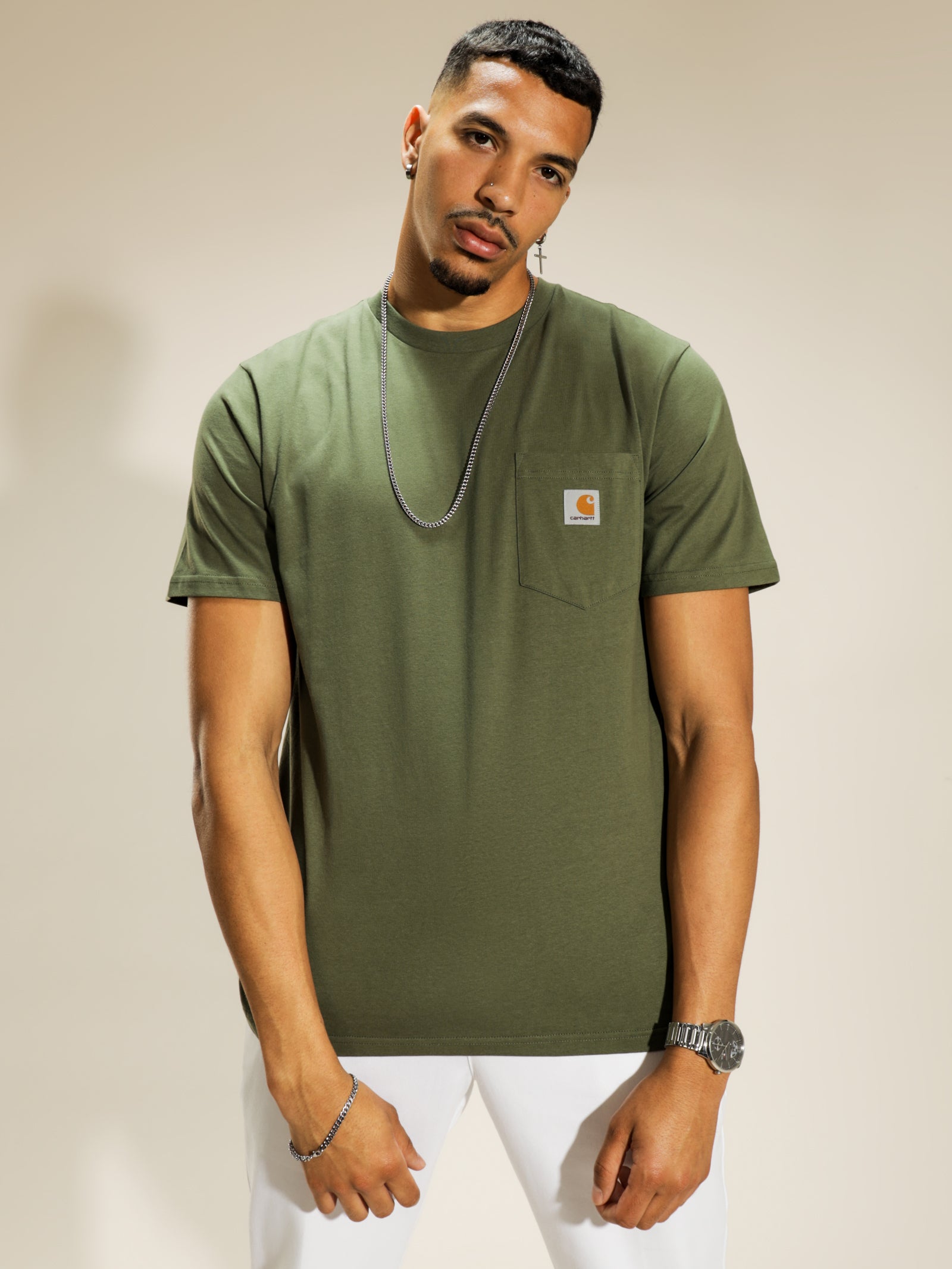 Short Sleeve T-Shirt in Dollar Green
