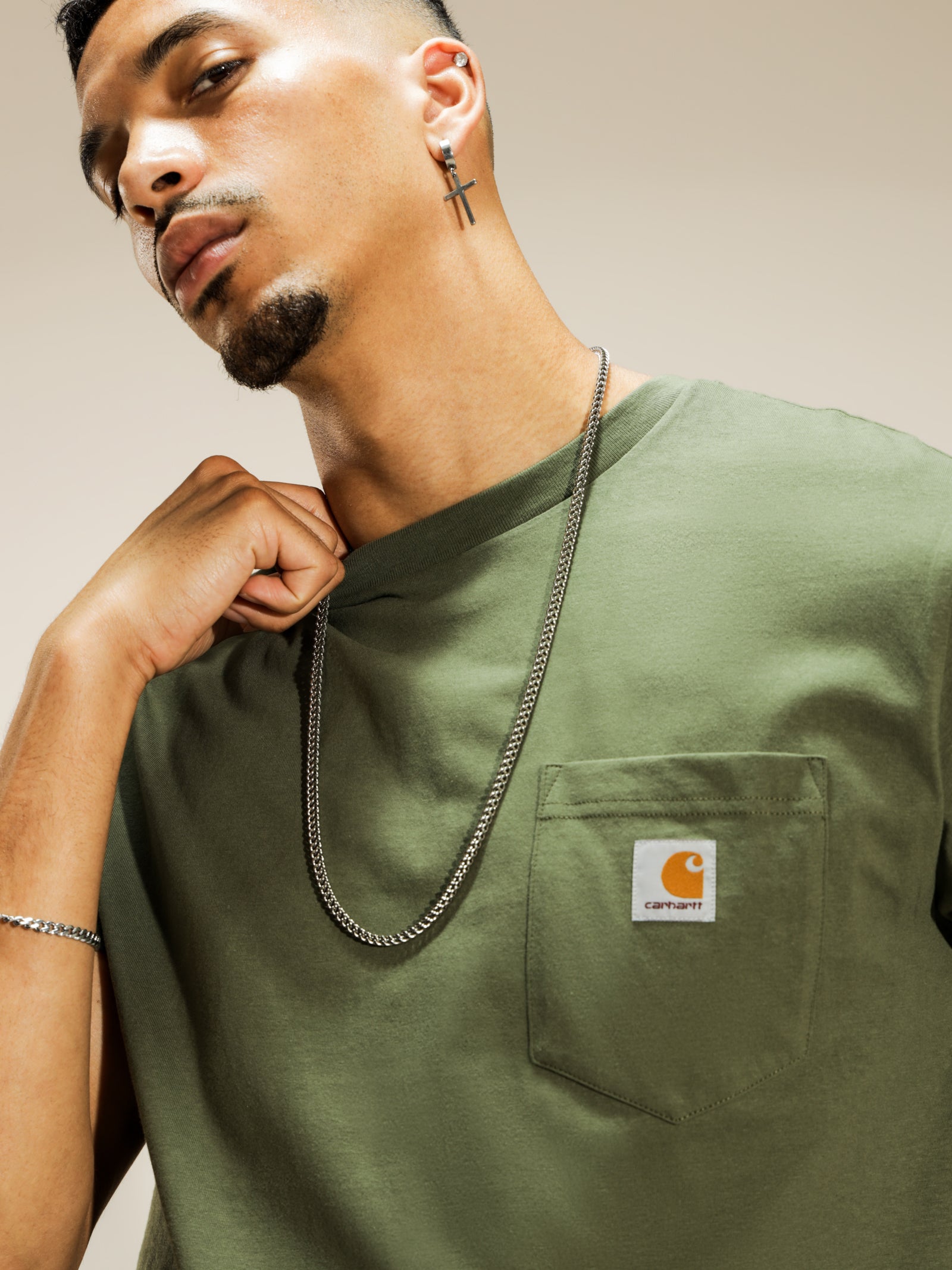 Short Sleeve T-Shirt in Dollar Green