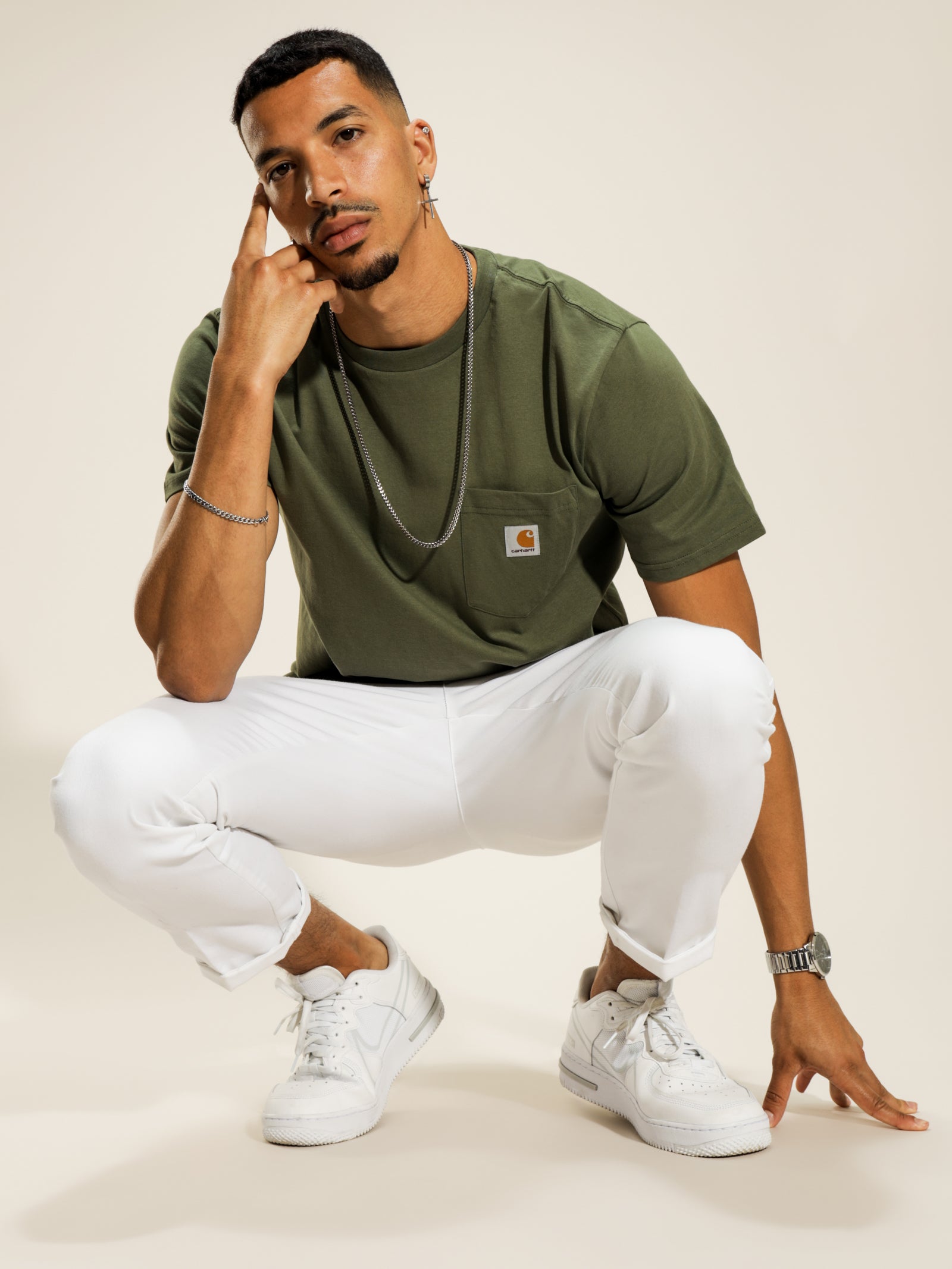 Short Sleeve T-Shirt in Dollar Green