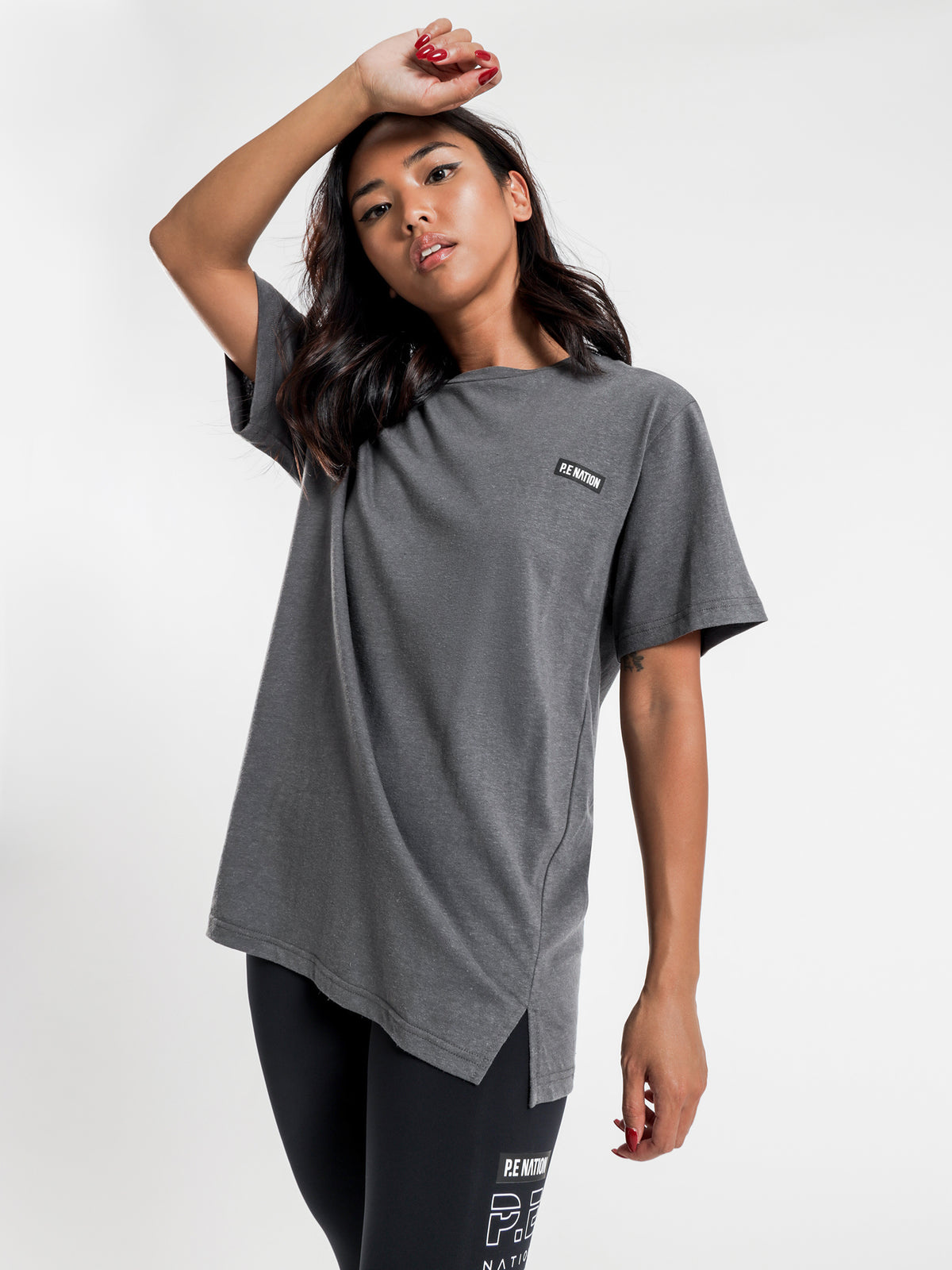 Forward Pass T-Shirt in Charcoal