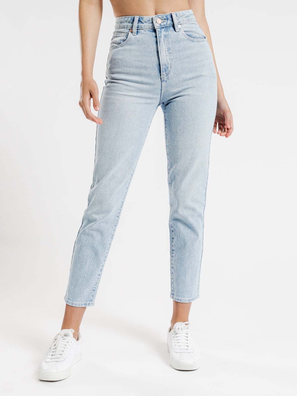 Abrand 94 High Slim Jeans | Gina Blue Denim