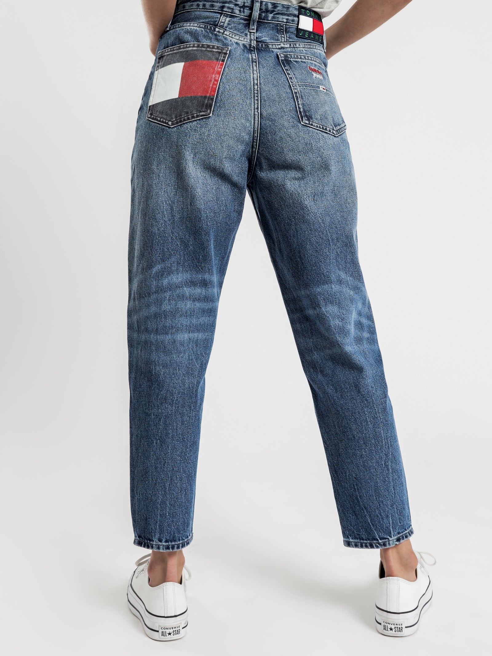Recycled High Rise Mom Jeans