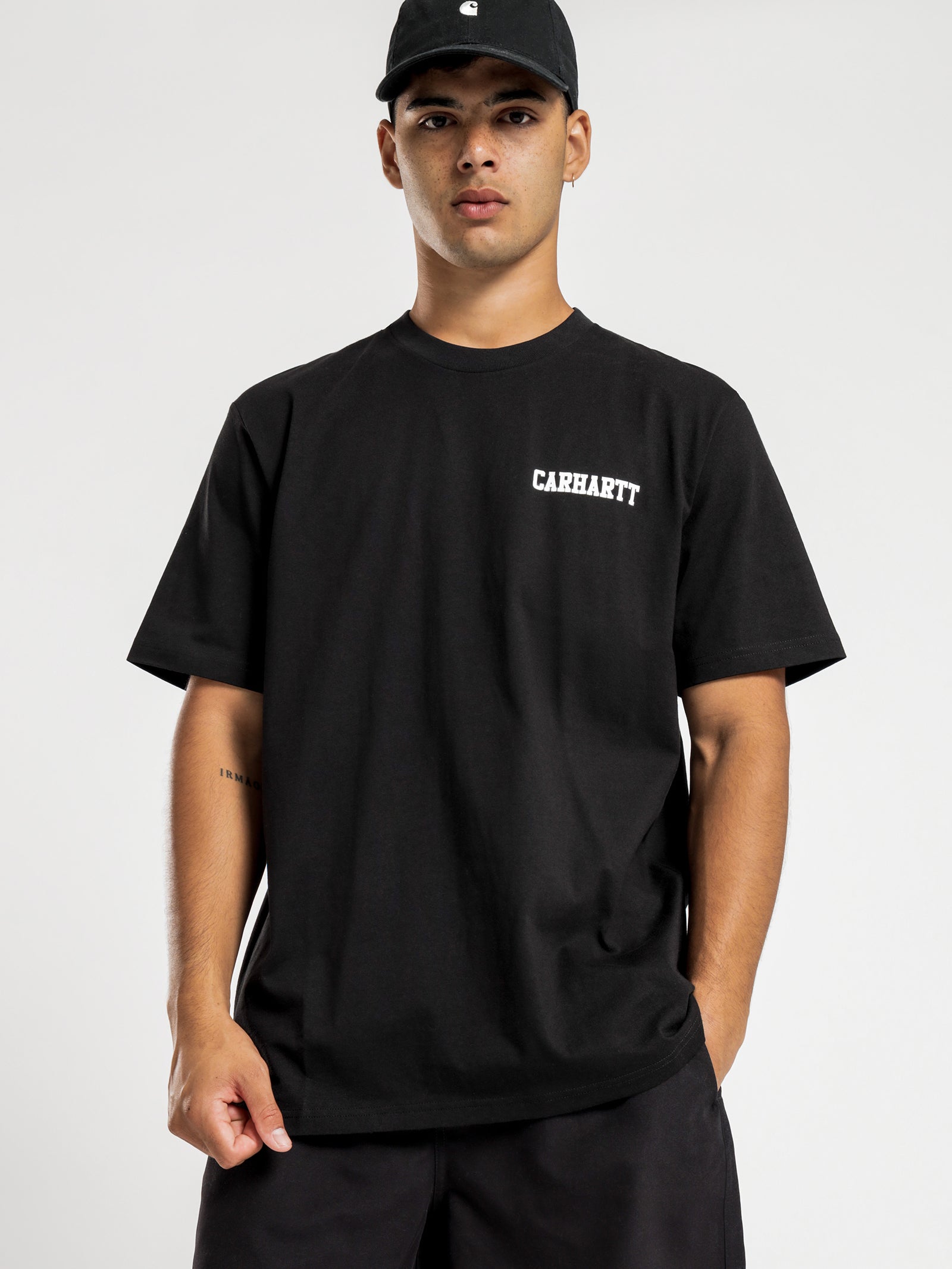 Short Sleeve College Script T-Shirt