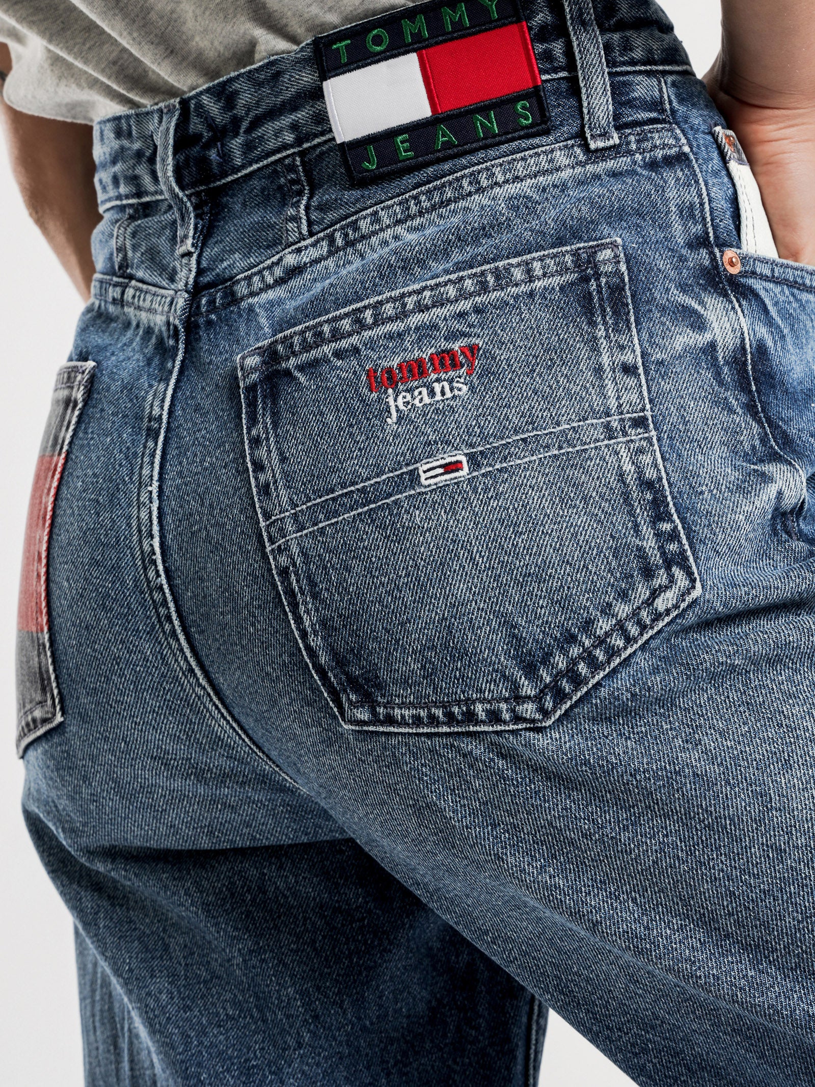 Recycled High Rise Mom Jeans