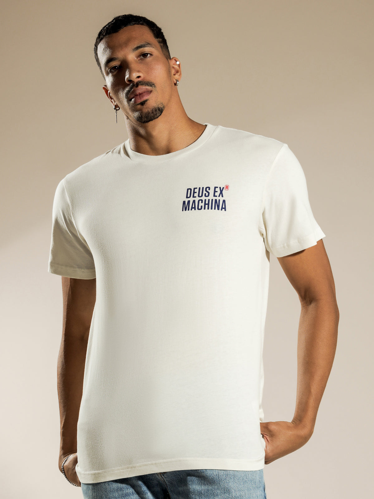 Panorama T-Shirt in Vintage White