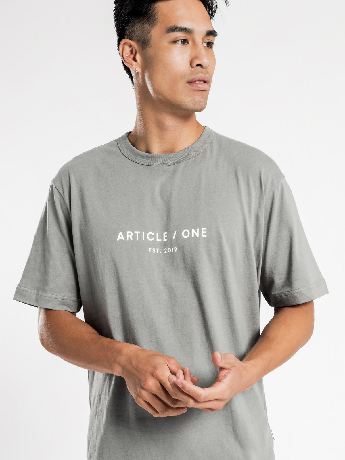 Classic Logo Loose T-Shirt in Agrave