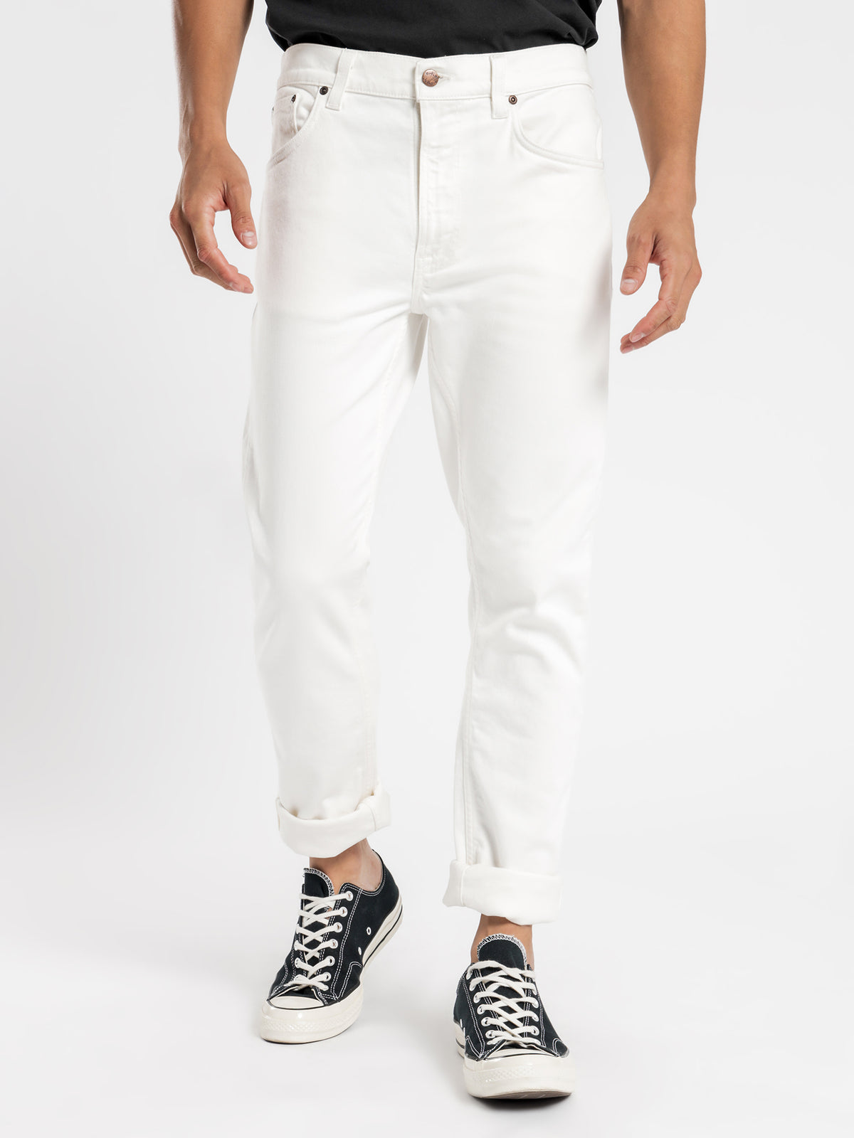 Lean Dean Jeans in Off White