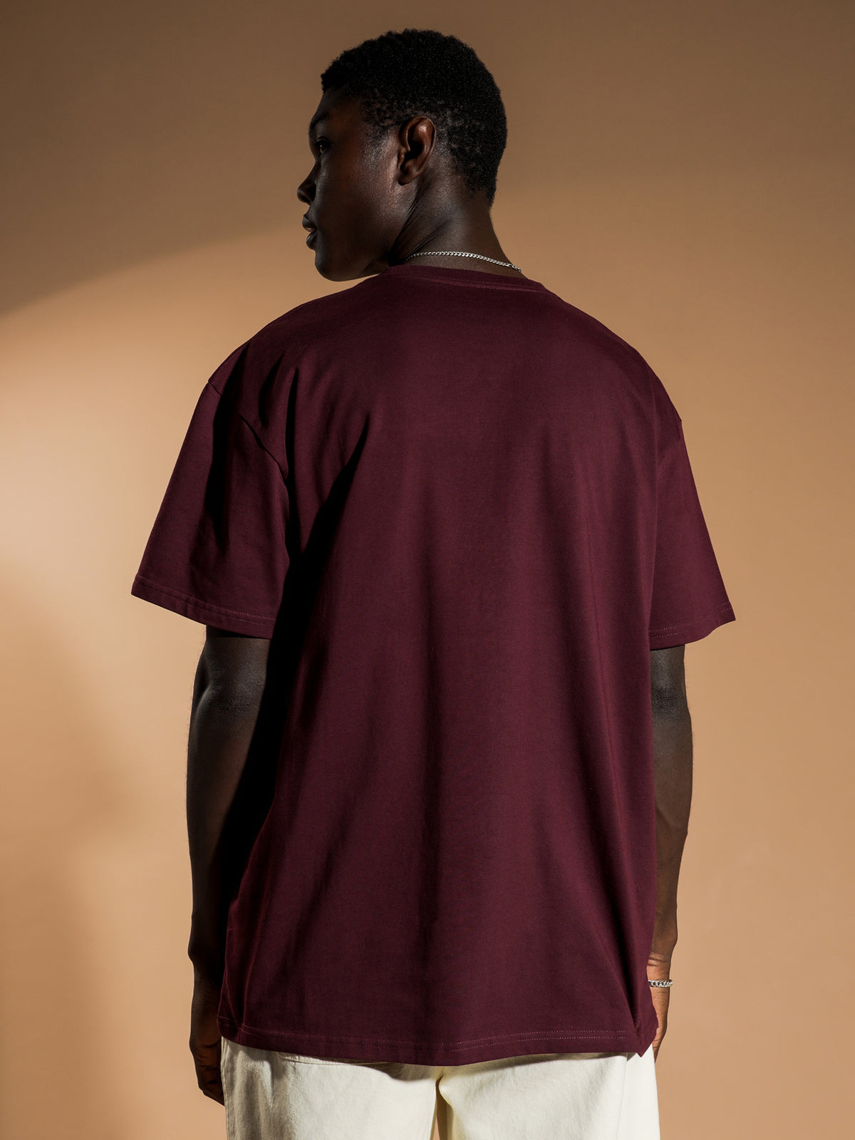 Chase T-Shirt in Burgandy