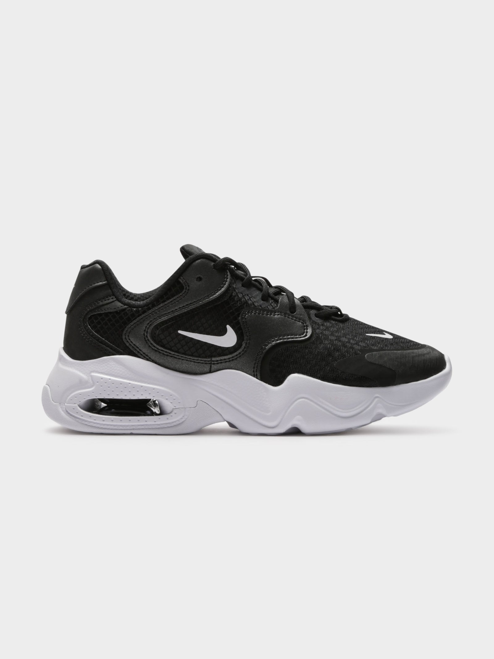Nike Womens Air Max 2X Sneakers Black/White | Glue Store