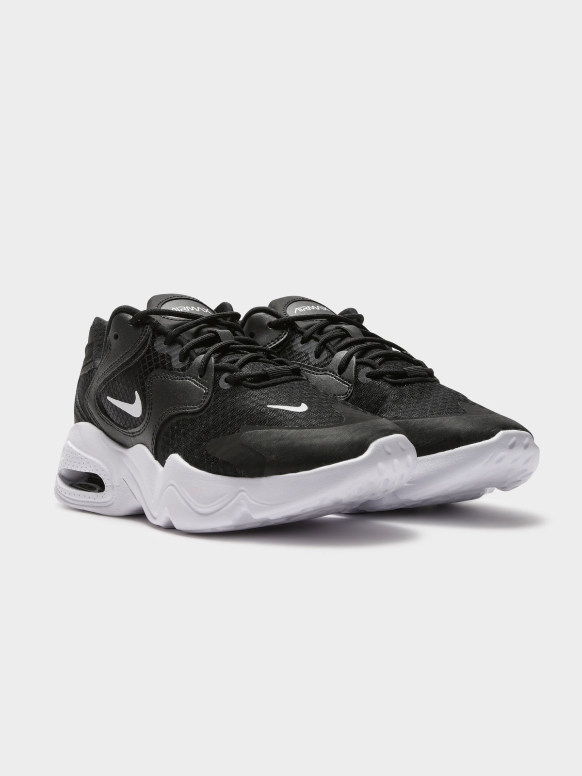 Womens Air Max 2X Sneakers in Black &amp; White