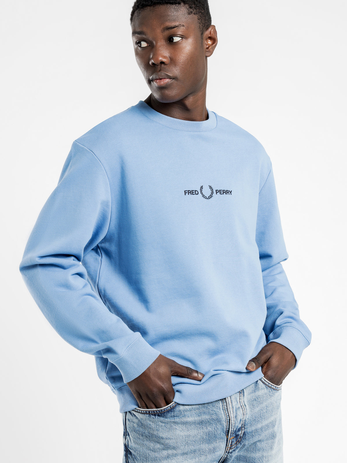 Graphic Sweatshirt in Blue