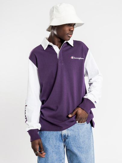 Heritage Collar Long Sleeve Polo