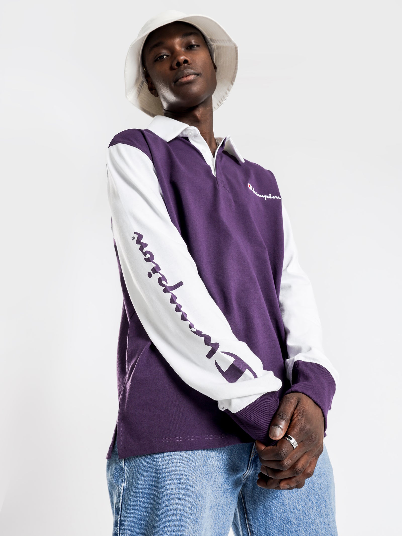 Heritage Collar Long Sleeve Polo