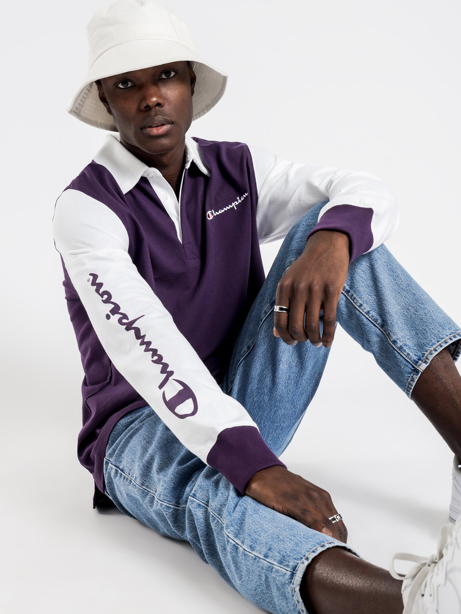 Heritage Collar Long Sleeve Polo