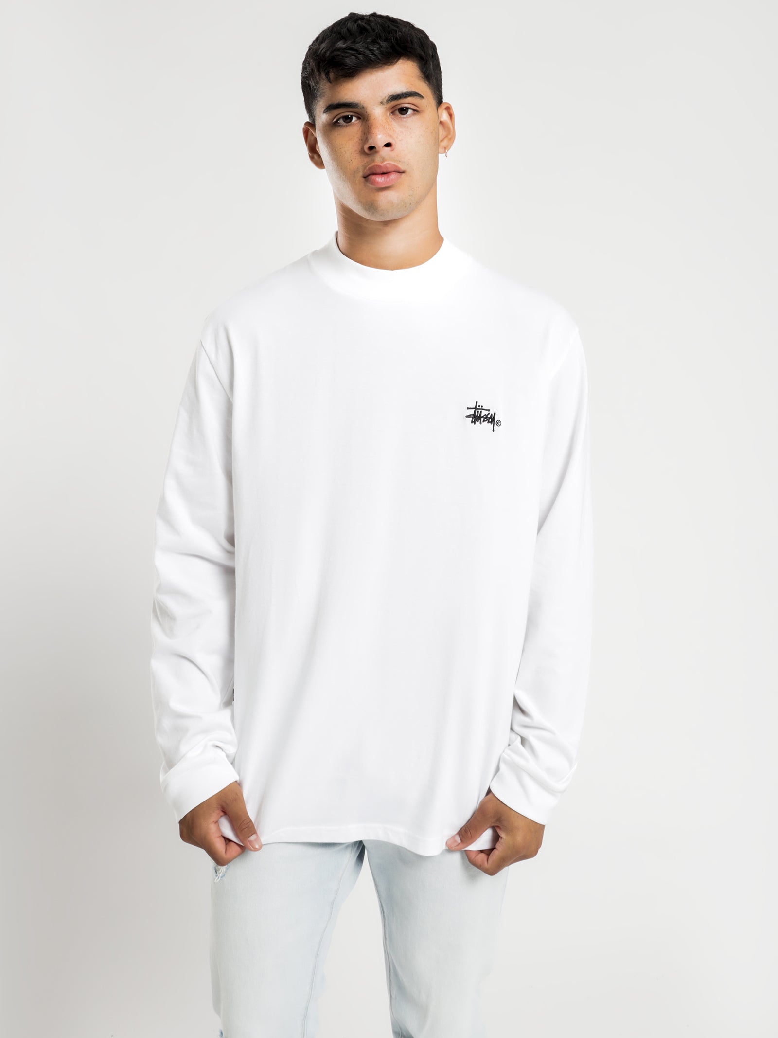Mock Long Sleeve T-Shirt