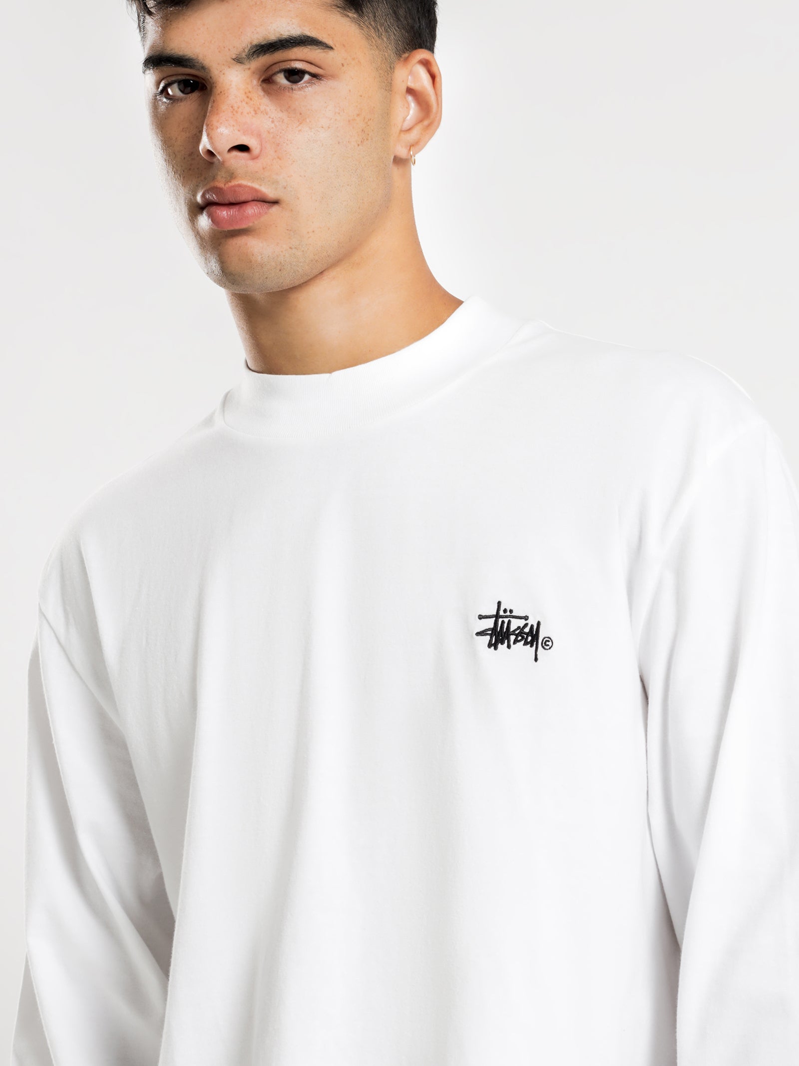 Mock Long Sleeve T-Shirt