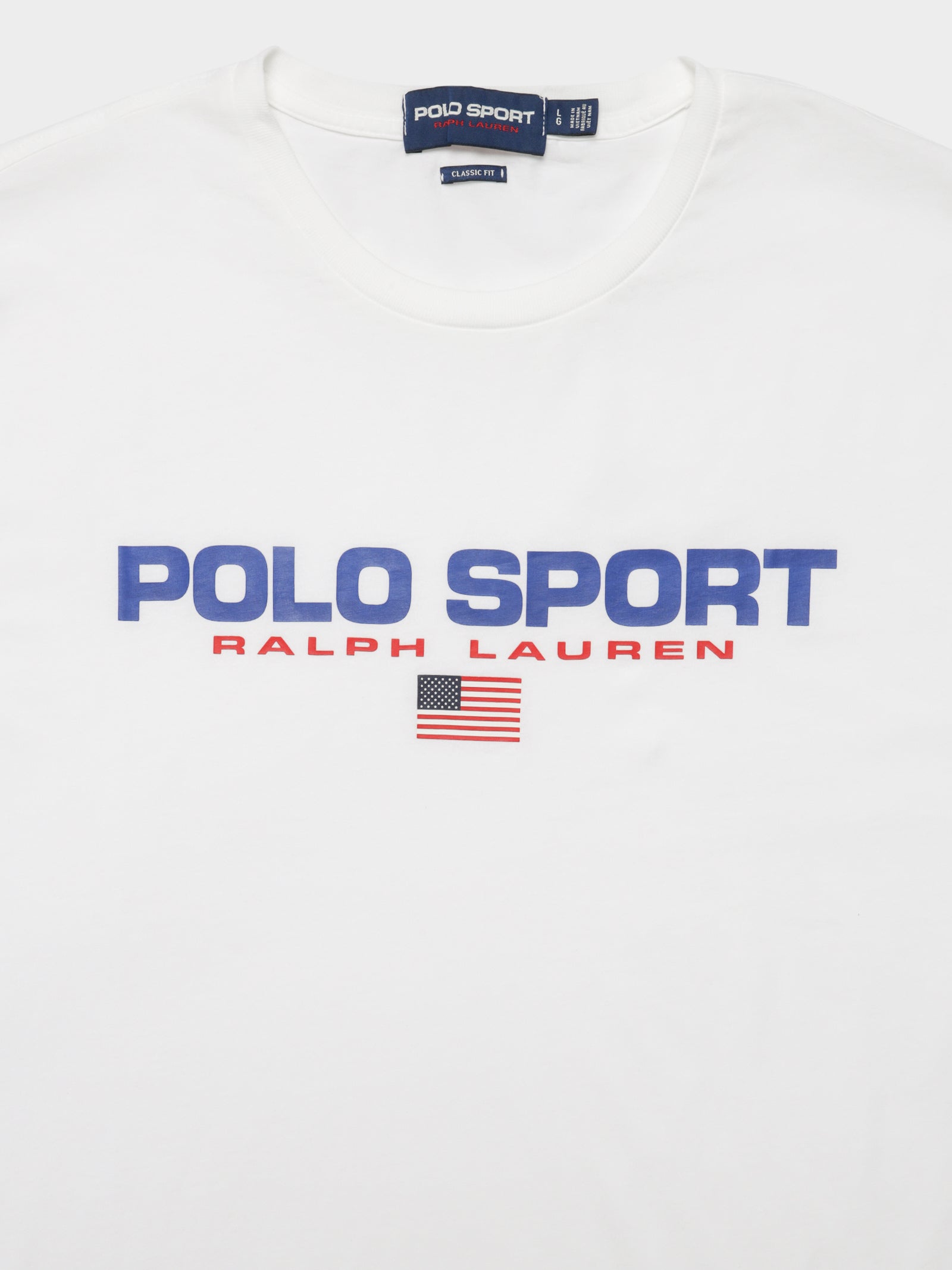 Polo Sport T-Shirt in White - Glue Store