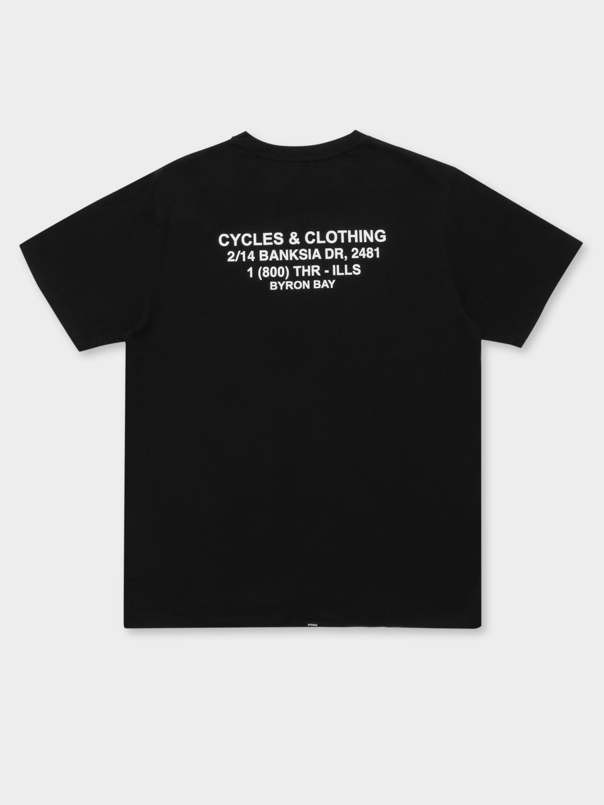 Cycles and Clothing T-Shirt in Black
