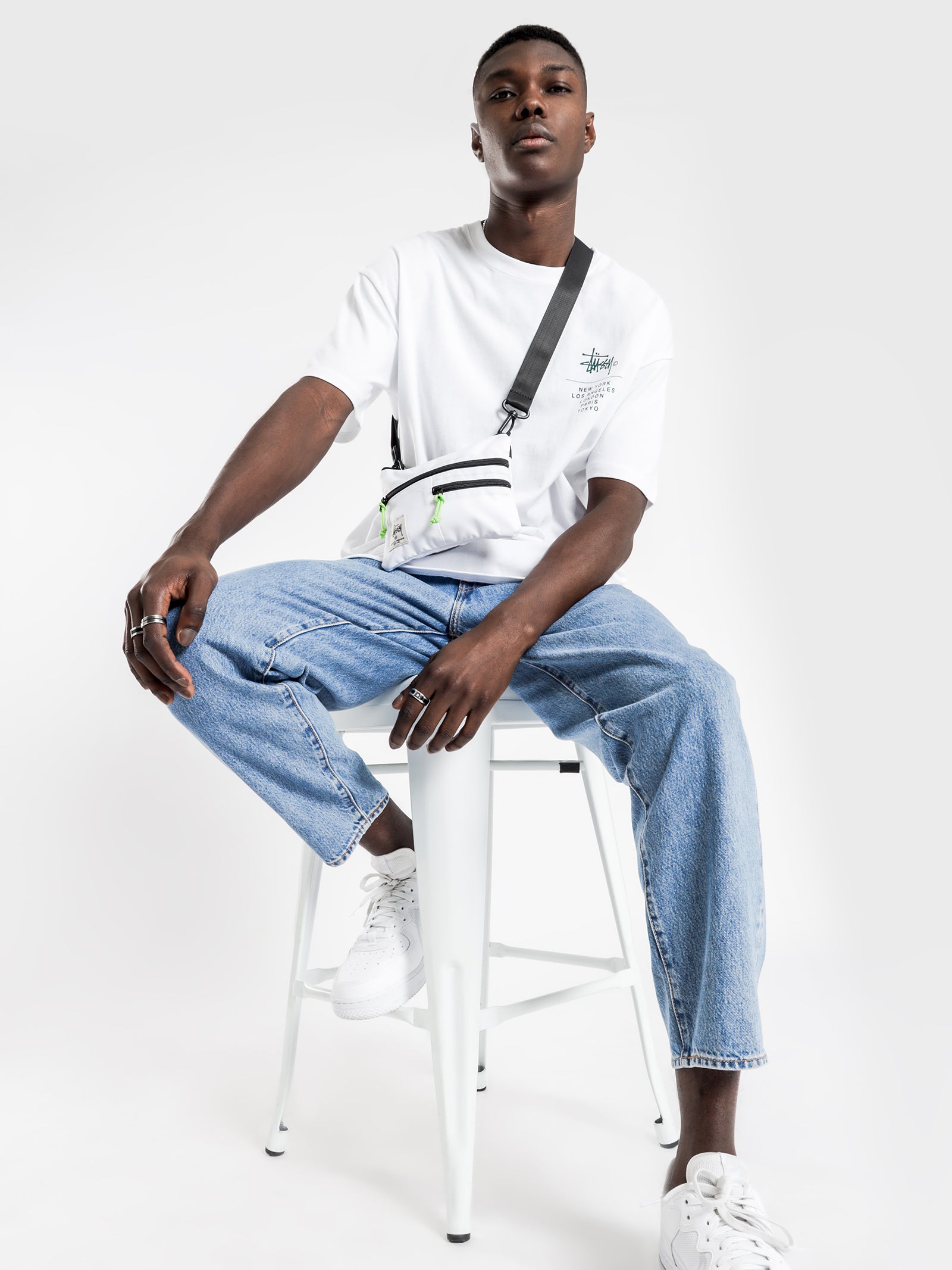 Left Chest City Stack Short Sleeve T-Shirt