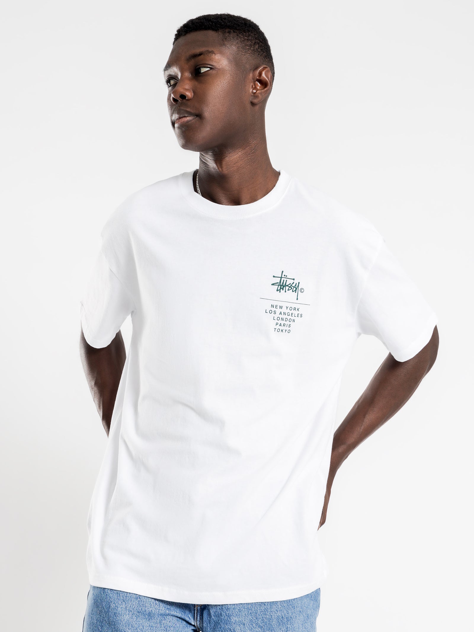 Left Chest City Stack Short Sleeve T-Shirt