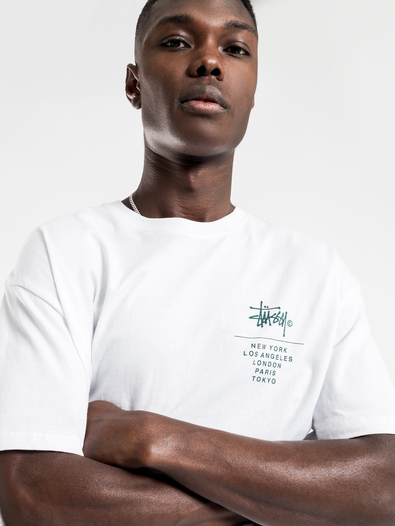 Left Chest City Stack Short Sleeve T-Shirt