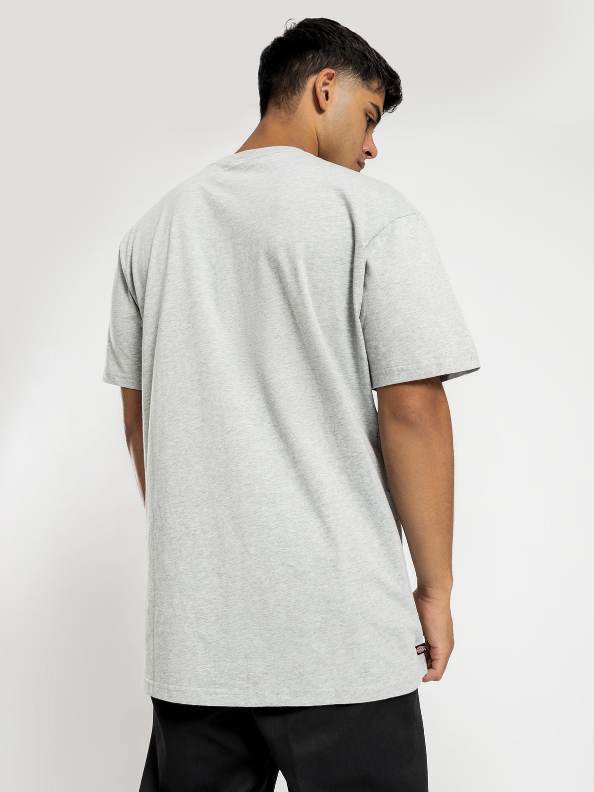 H.S Rockwood Classic Fit Short Sleeve T-Shirt in Grey Marle