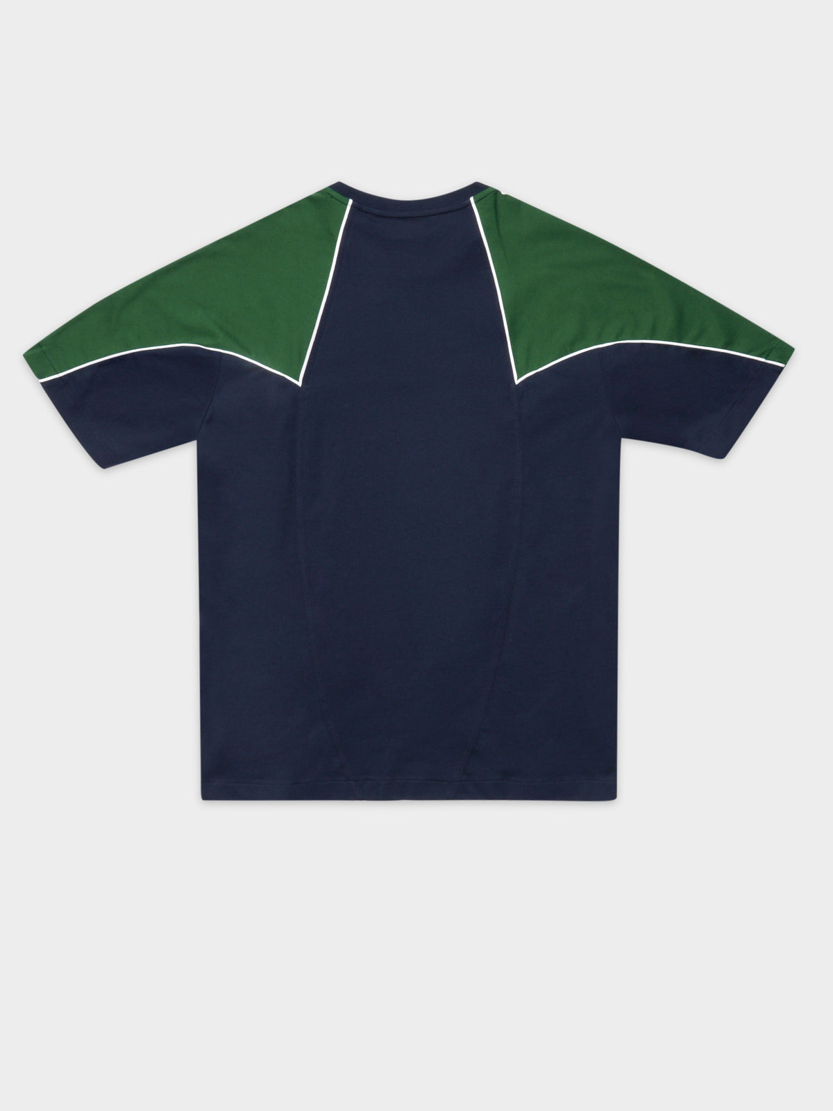 Big Trefoil Abstract T-Shirt in Navy