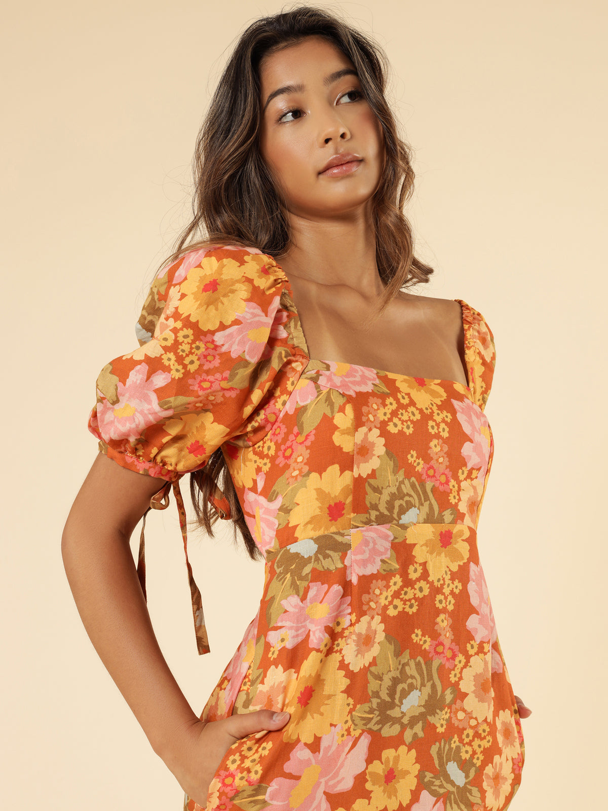 Gilly Dress in Summer Floral