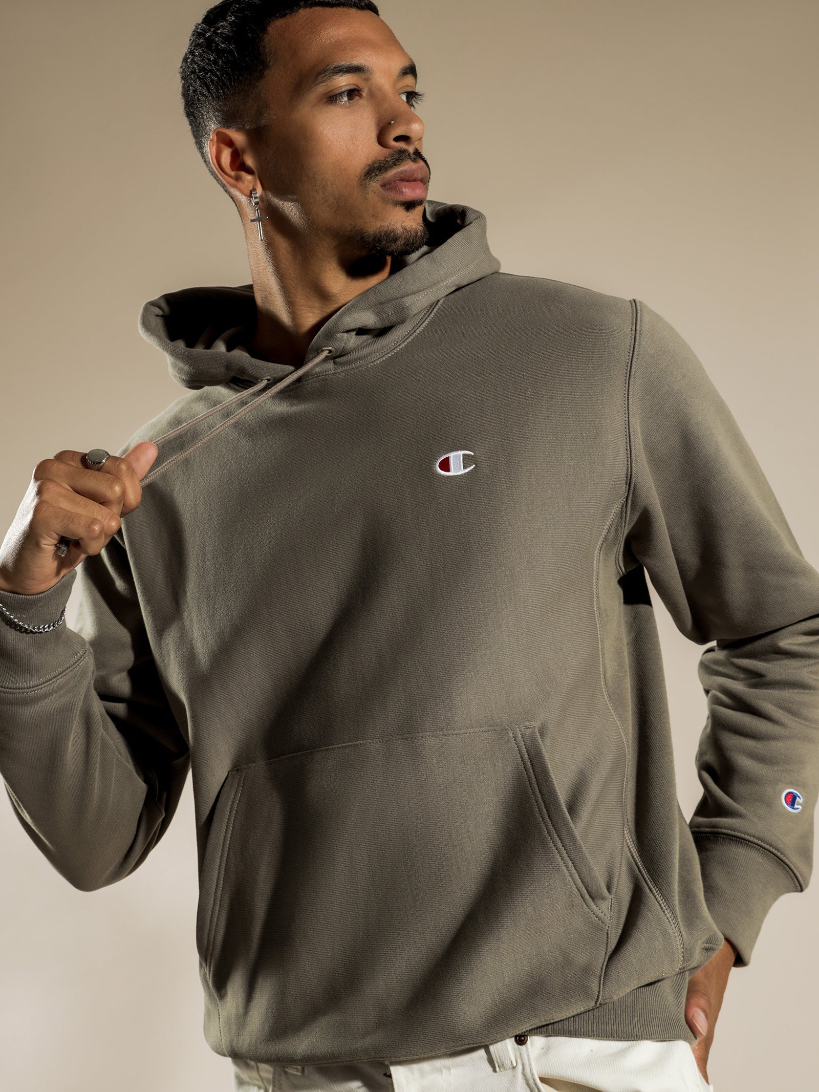 Reverse Weave Terry Hoodie