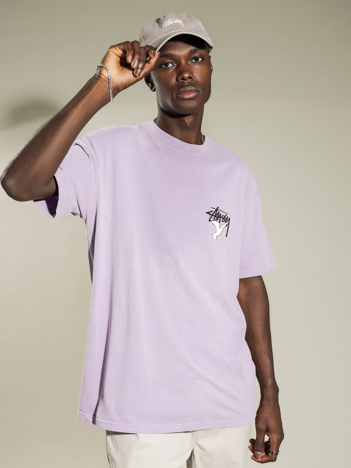 One World T-Shirt in Lilac