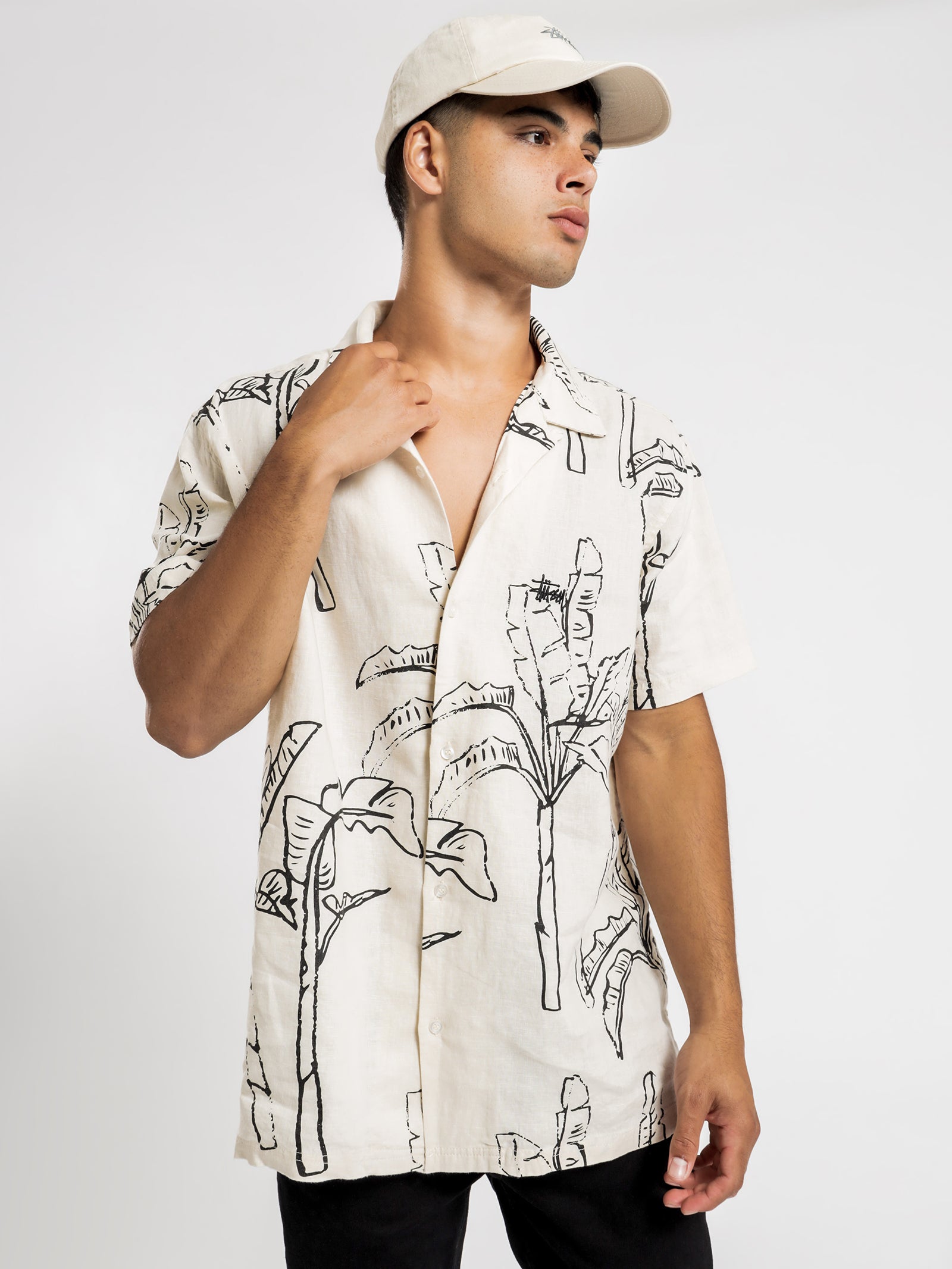 Banana Tree Linen Shirt