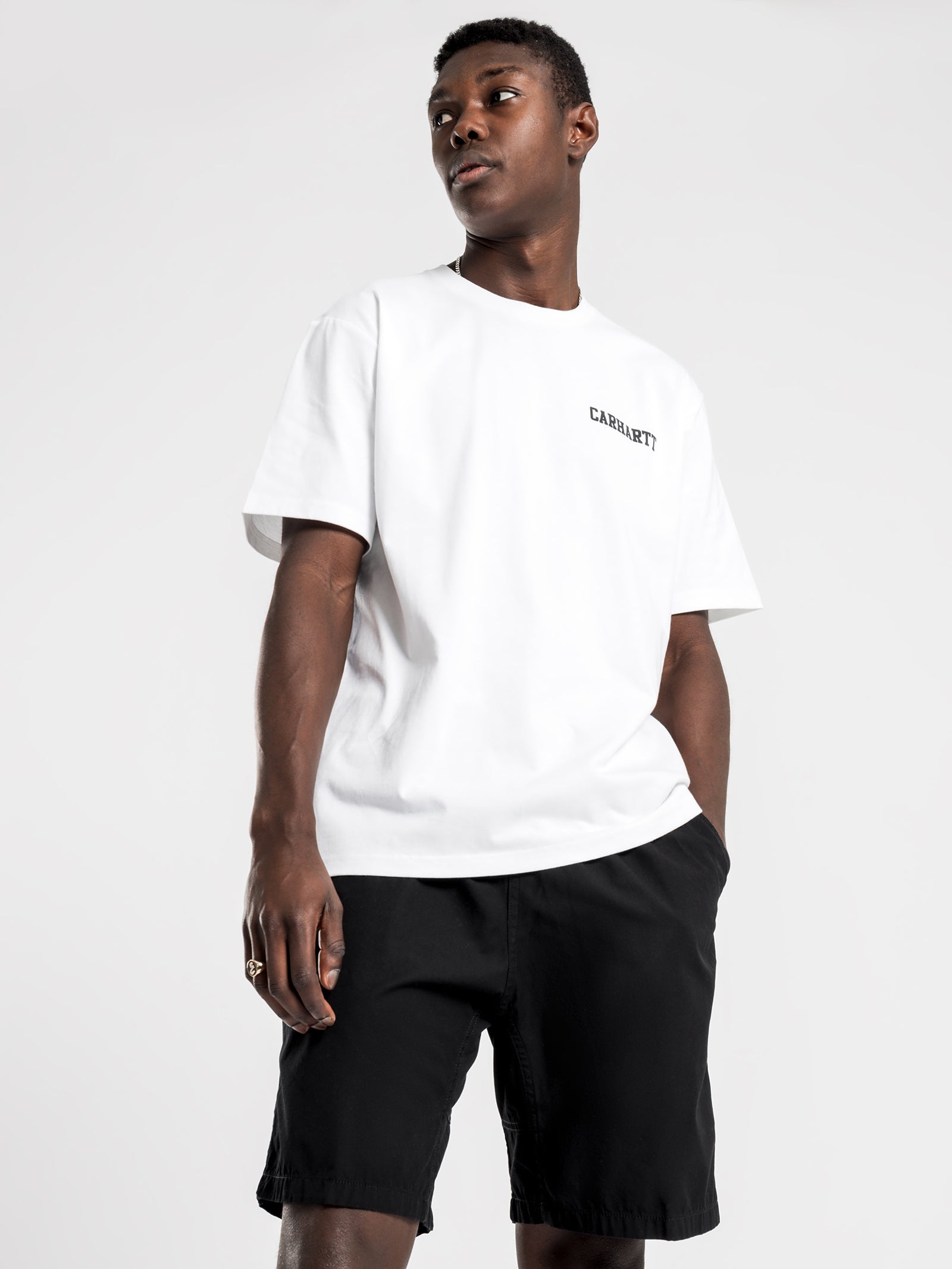 Short Sleeve College Script T-Shirt