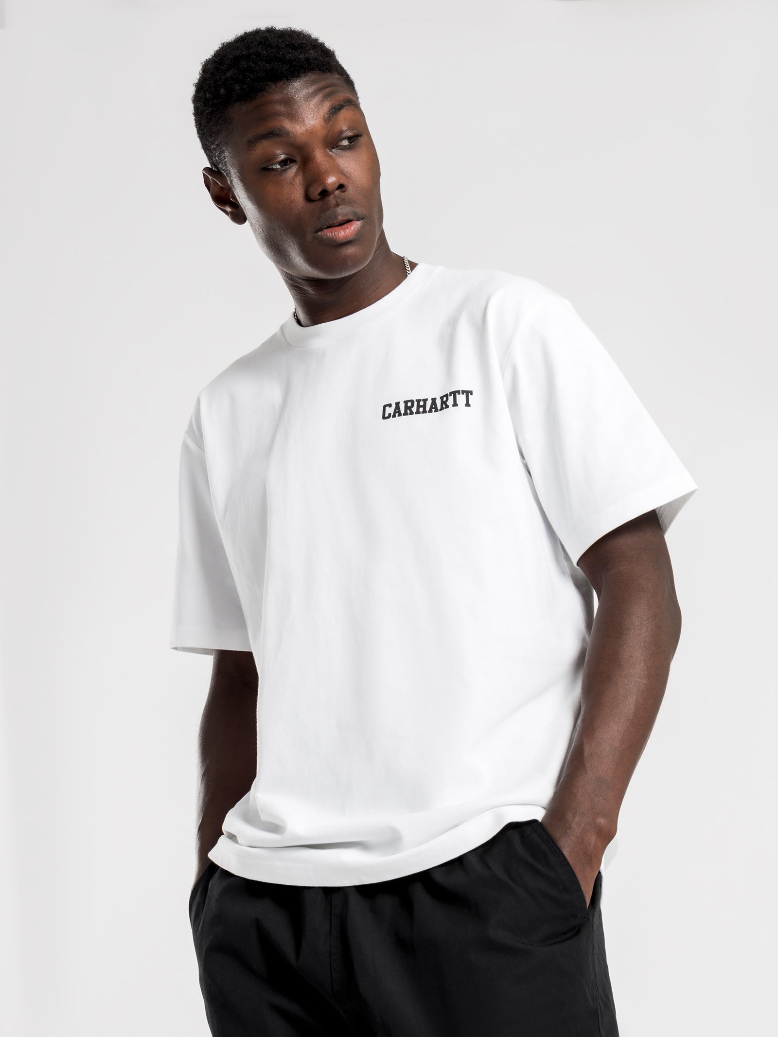 Short Sleeve College Script T-Shirt