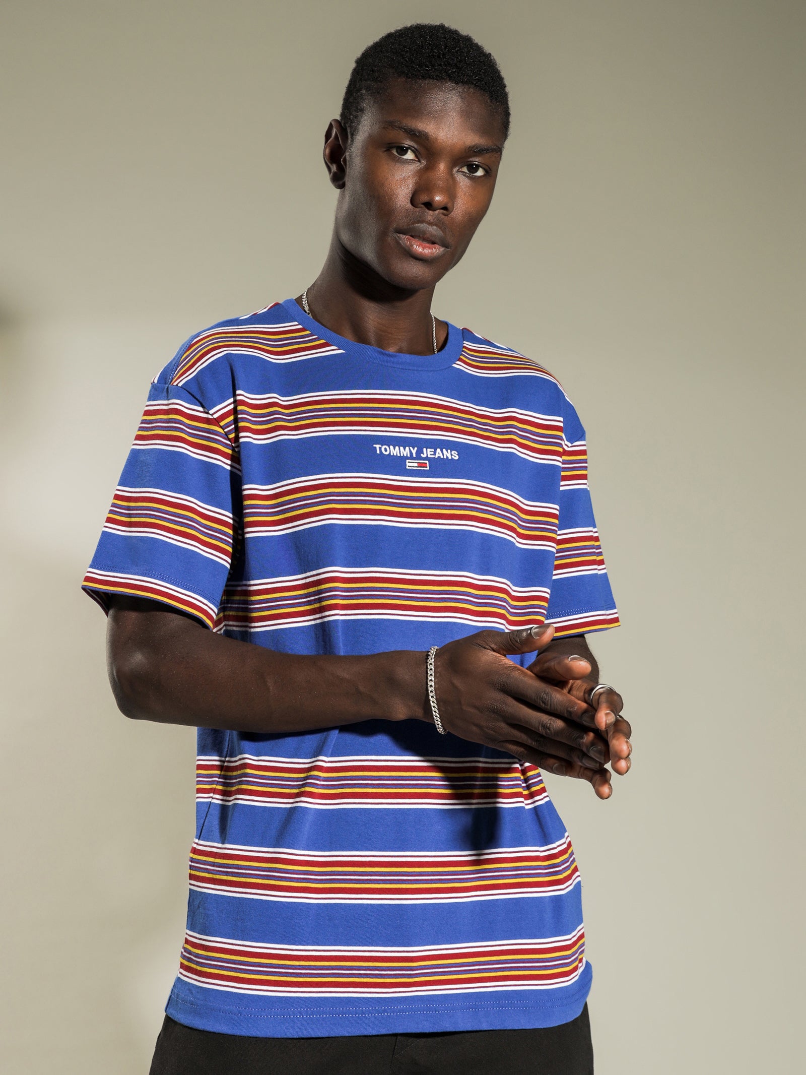 Stripe Layout T-Shirt